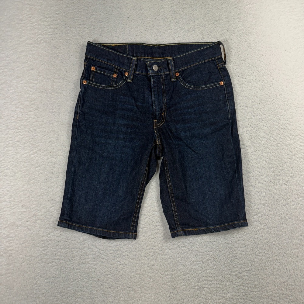 Levis 541 Athletic Taper Mens Denim Shorts Dark Wash Blue 29 (29x9) Summer Work